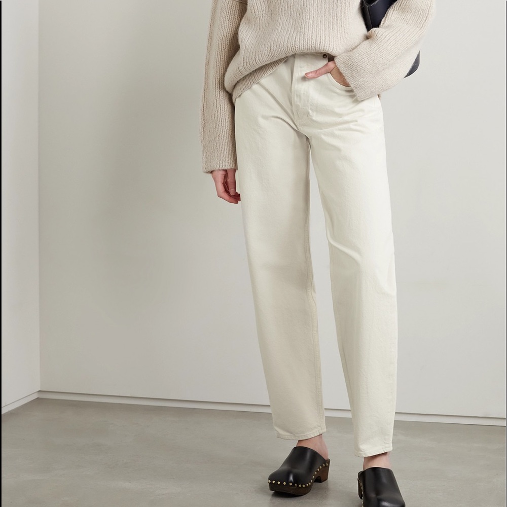 Redone 90s Comfy Jean in Vintage White Size 27